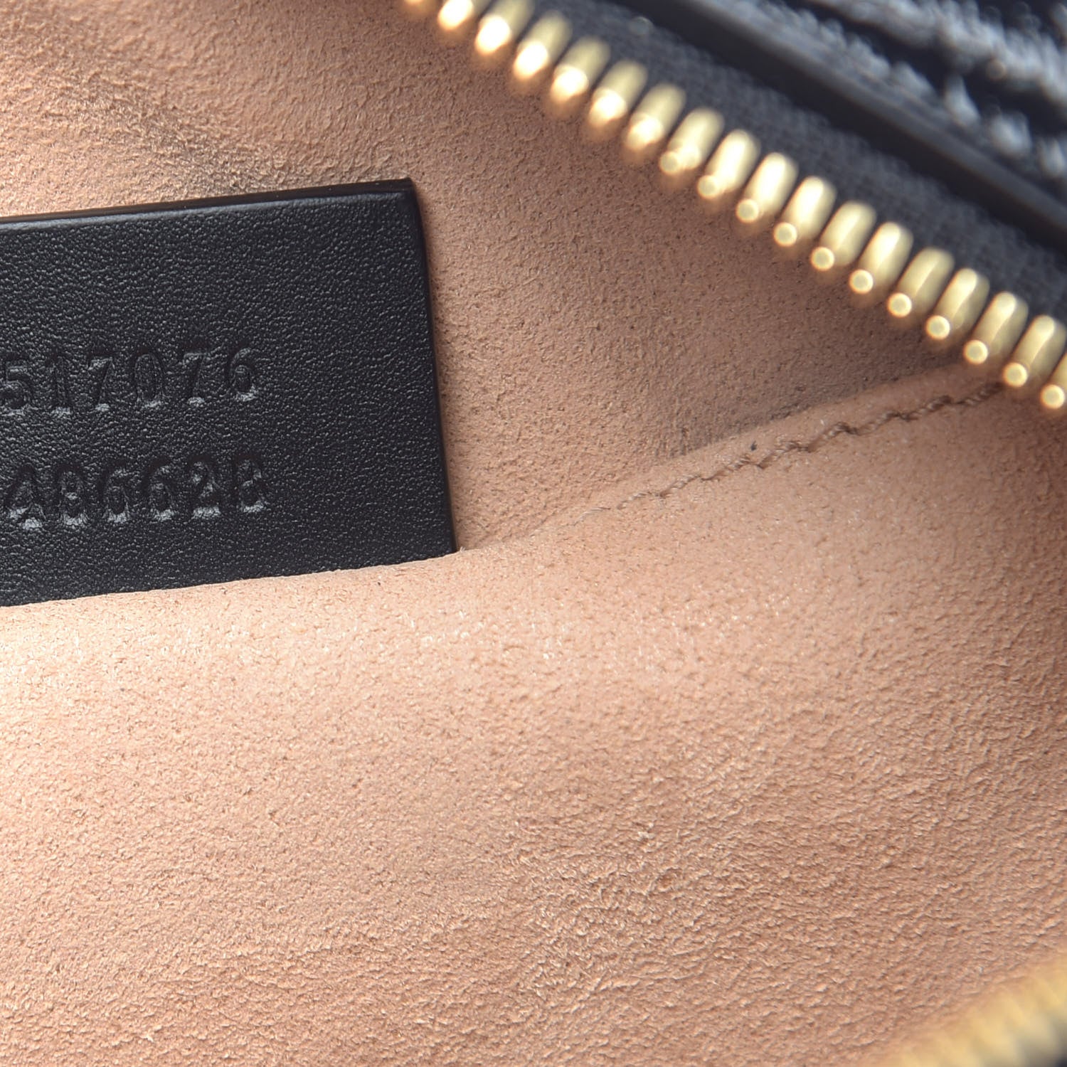 Gucci Suede Small Ophidia Belt Bag 85 34 Black 7 of 9