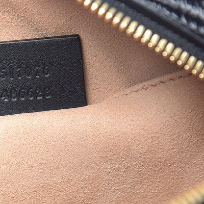 Gucci Suede Small Ophidia Belt Bag 85 34 Black 7 of 9