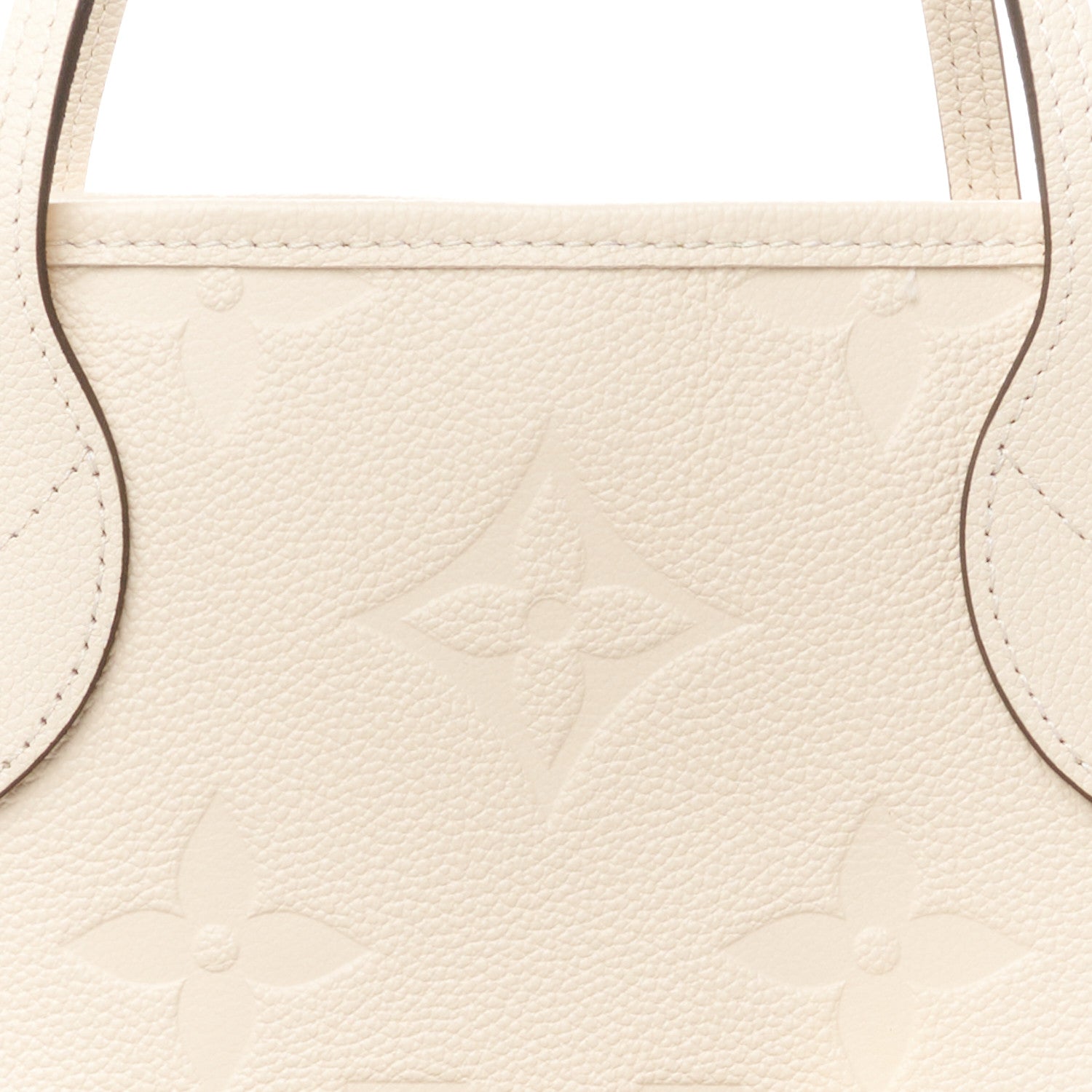 Louis Vuitton Empreinte Monogram Giant Neverfull MM Cream 9 of 11