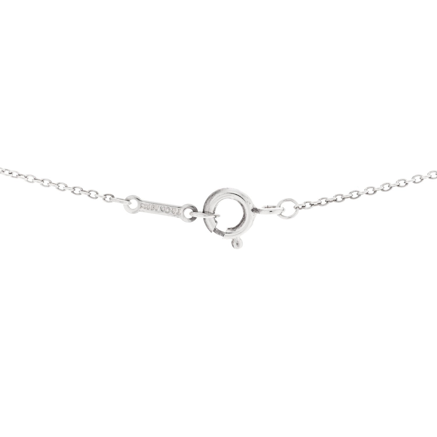 Tiffany Sterling Silver Mini Paloma Picasso Loving Heart Pendant Necklace 5 of 5