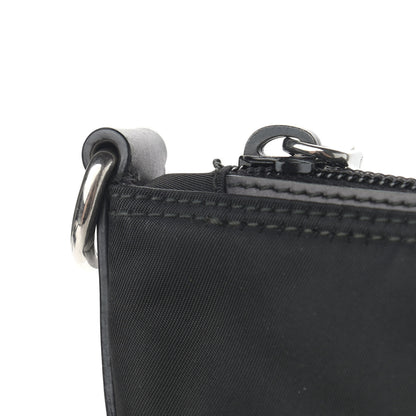 Prada Nylon Vela Flat Messenger Bag Black 11 of 11