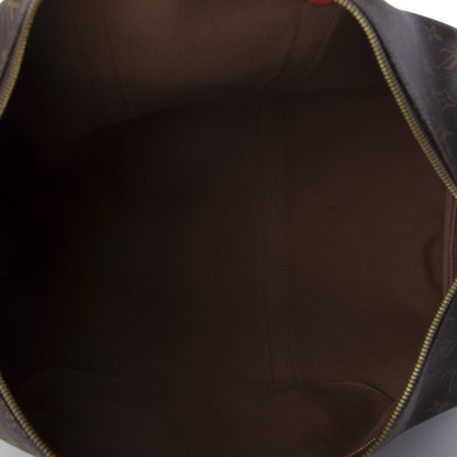 Louis Vuitton Calfskin Monogram Keepall Bandouliere 50 Coquelicot 4 of 8