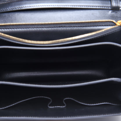 Celine Box Calfskin Medium Classic Box Flap Black 5 of 12