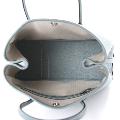 Hermes Negonda Garden Party 30 TPM Bleu Lin 4 of 11