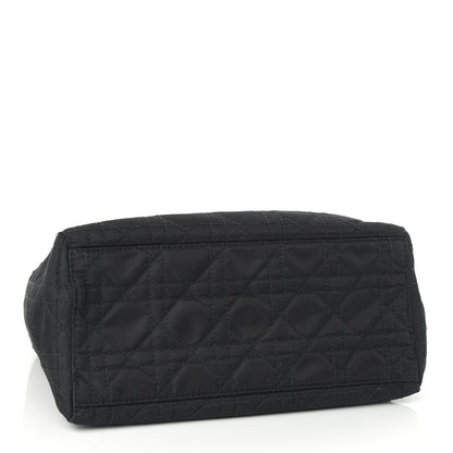 Christian Dior Nylon Cannage Medium Lady Dior Black 4 of 10