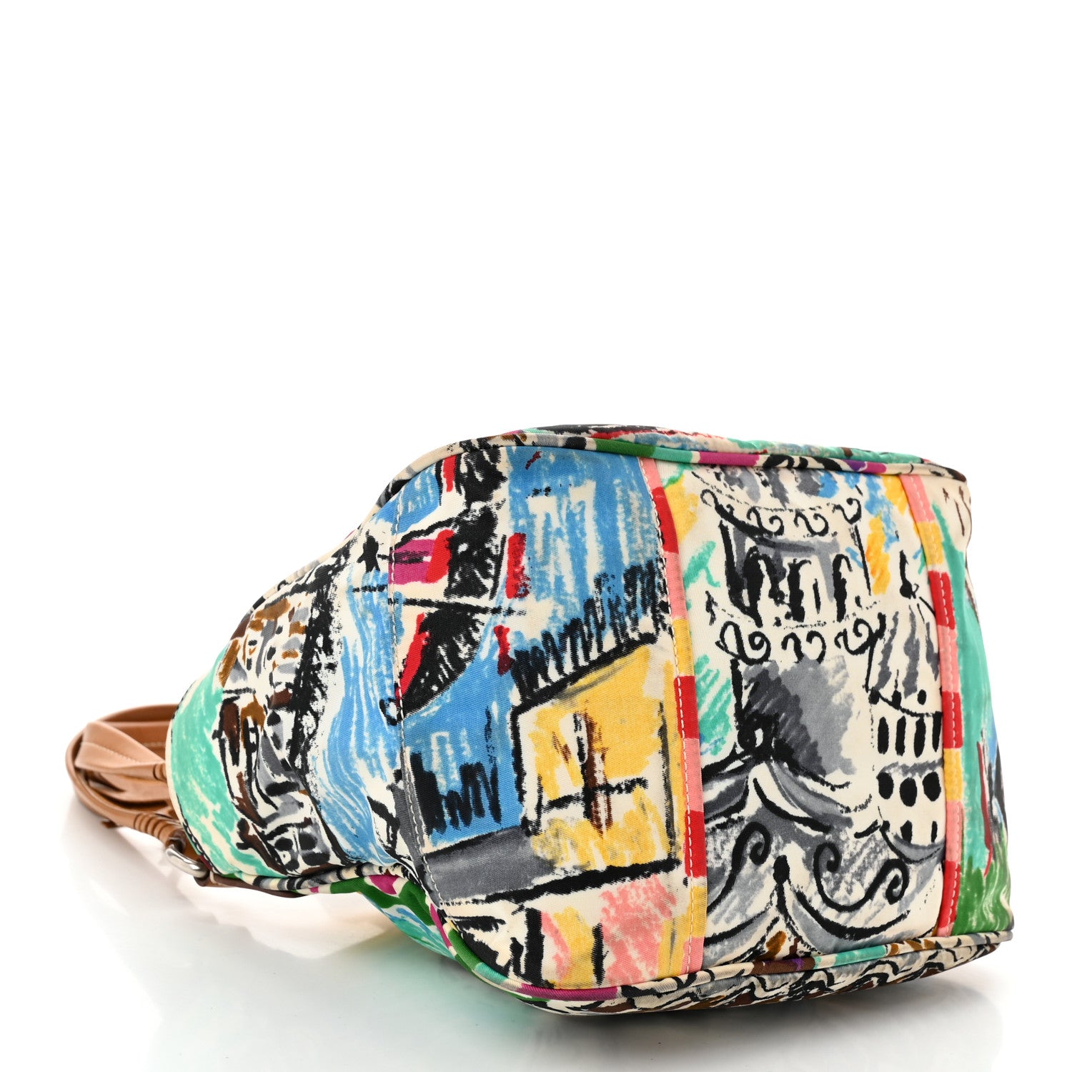 Prada Canapa St Venez Tote Multicolor 4 of 11