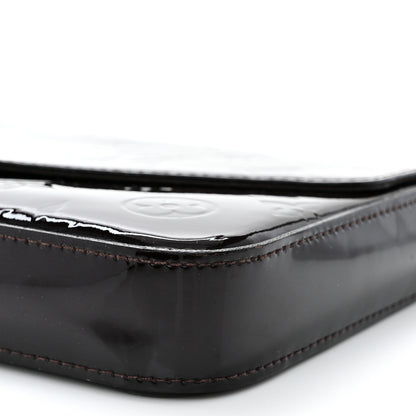 Louis Vuitton Vernis Pochette Felicie Chain Wallet Amarante 13 of 15