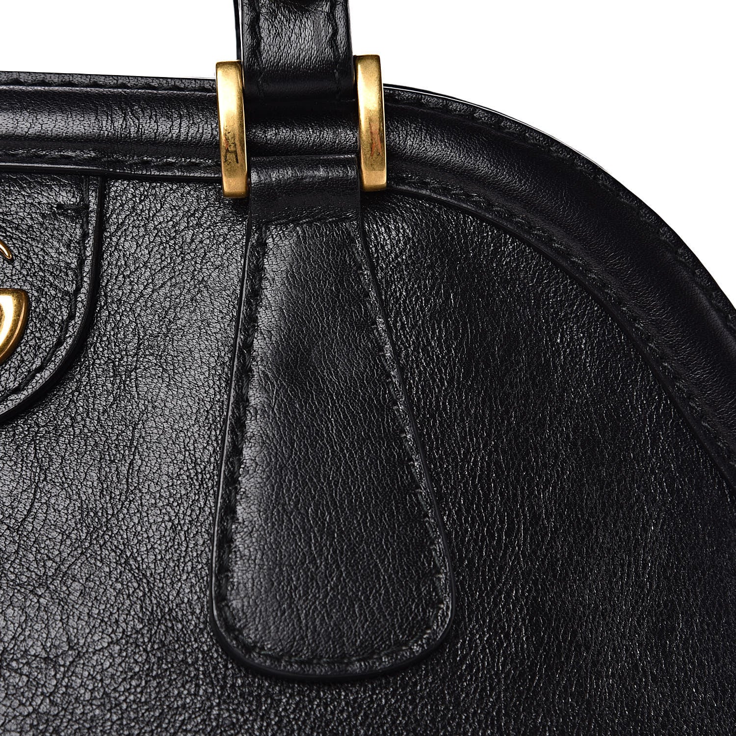 Gucci Calfskin Large Re(Belle) Top Handle Bag Black 11 of 14