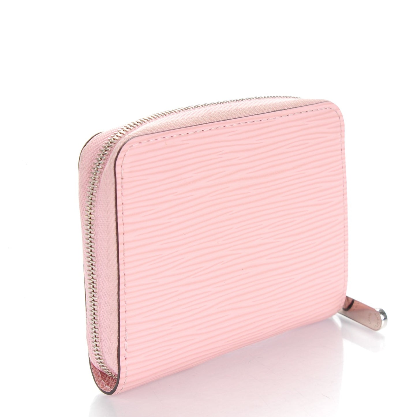 Epi Zippy Coin Purse Rose Ballerine