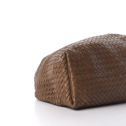 Bottega Veneta Nappa Intrecciato Pyramid Hobo Noce 9 of 11
