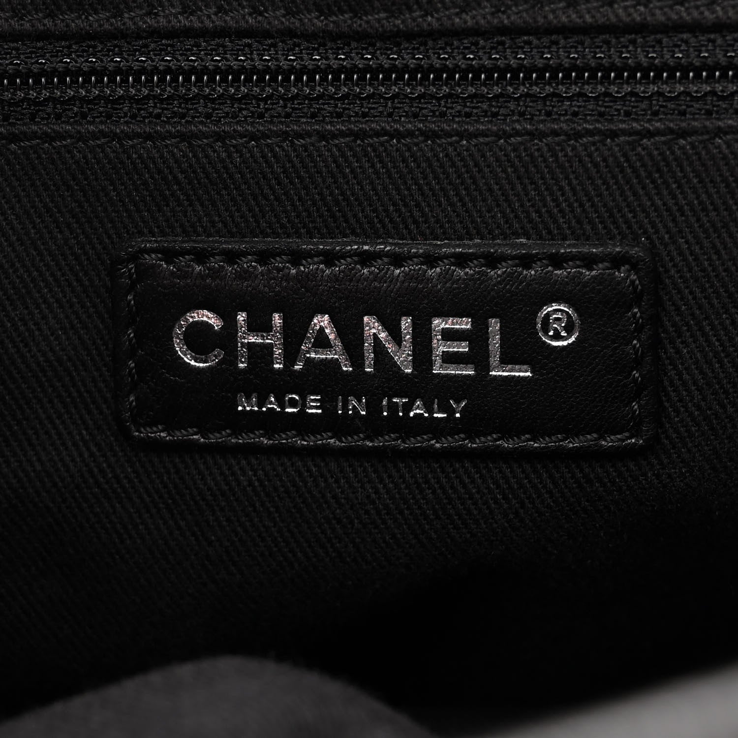 Chanel Calfskin Small Diamond Stitch Tote Black 8 of 12