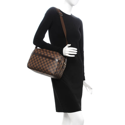 Louis Vuitton Damier Ebene Reporter PM 2 of 9