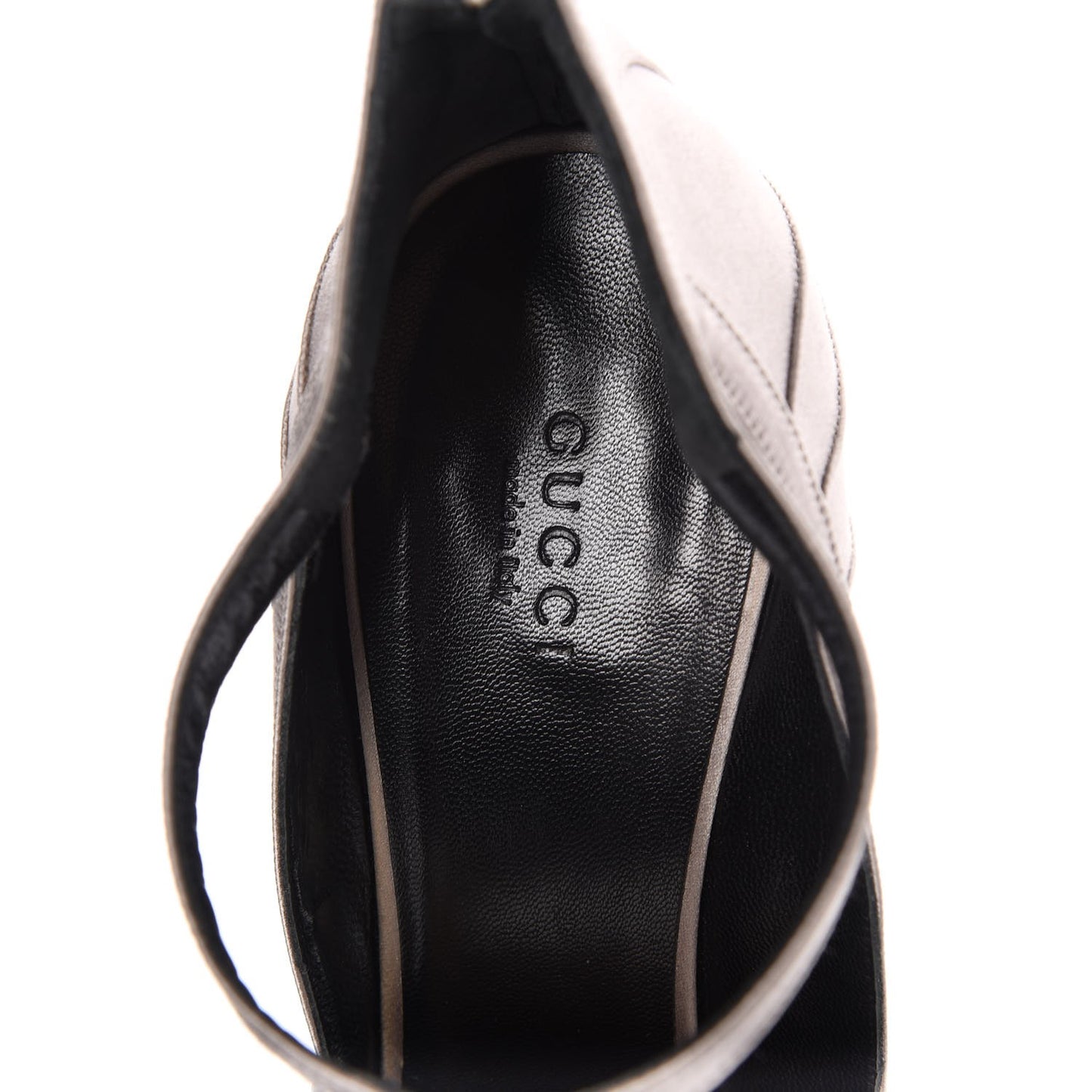 Satin Tessuto Nylon Bow Pumps 11 Argento