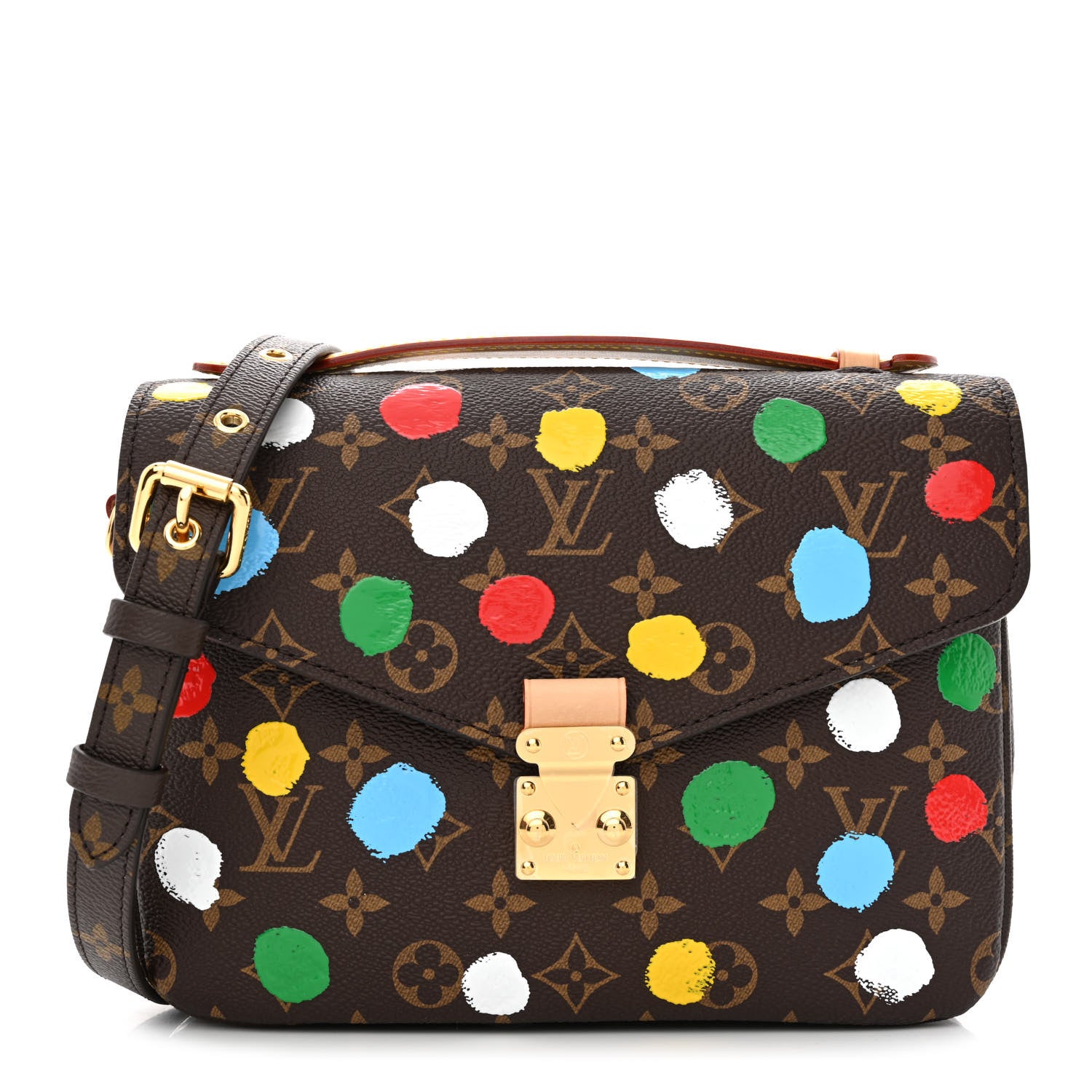 Louis Vuitton LV x YK Monogram Dots Pochette Métis 1 of 10