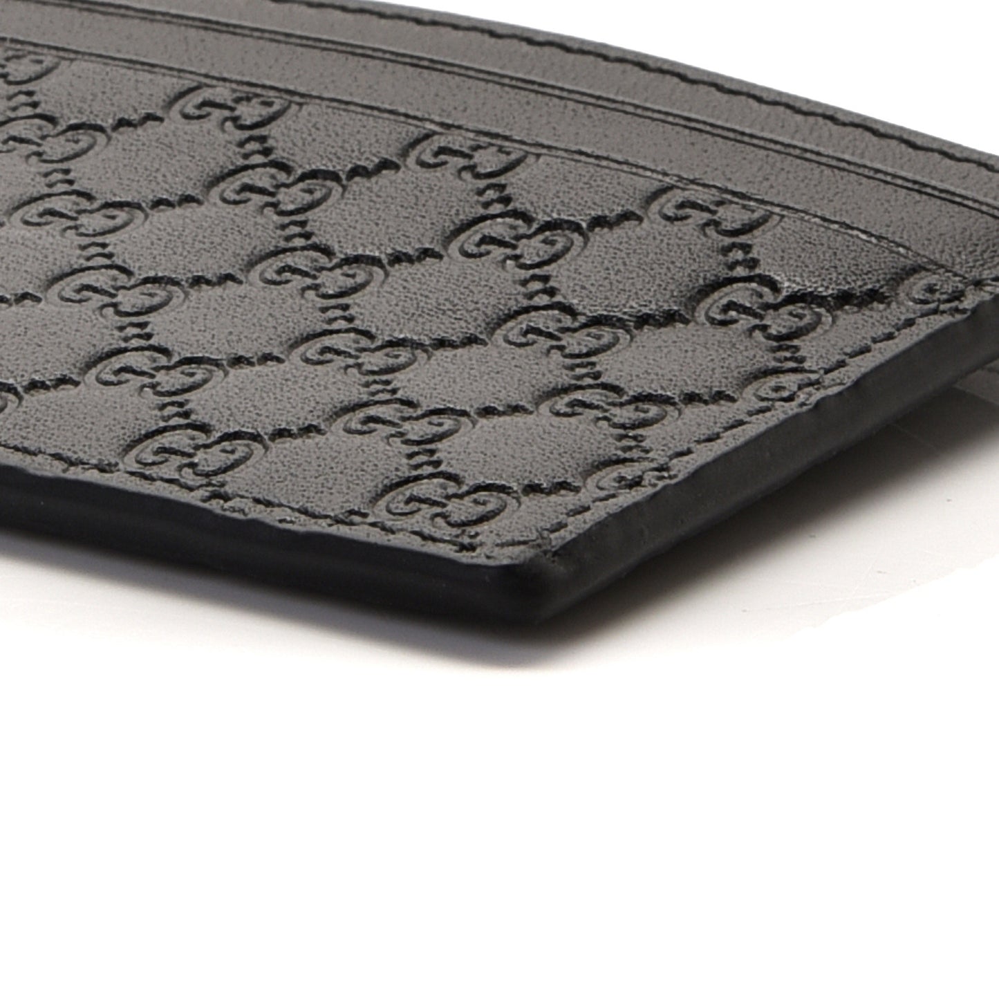 Microguccissima Card Holder Black