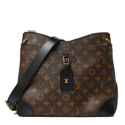 Louis Vuitton Monogram Odeon MM Black 1 of 8