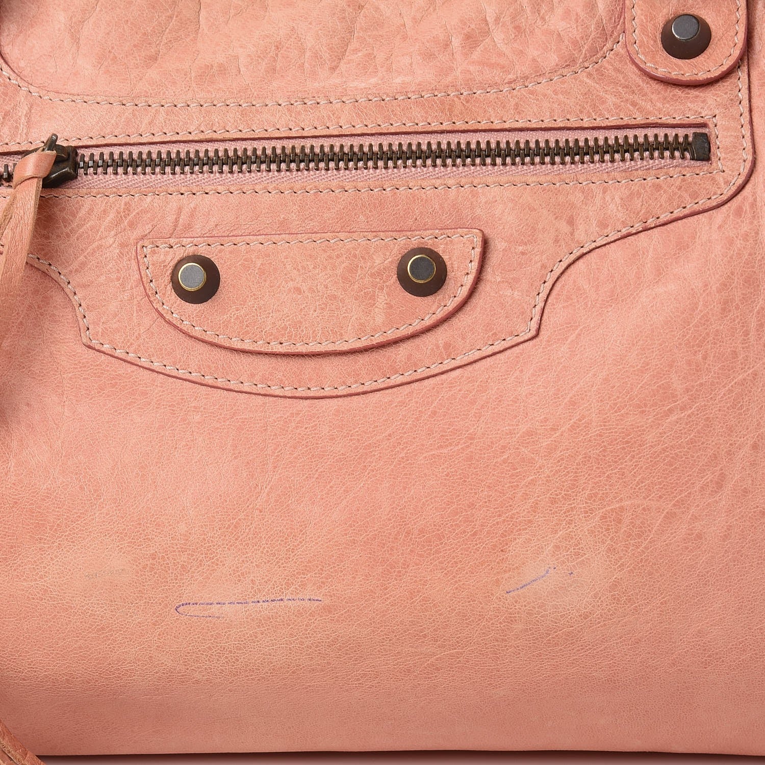 Balenciaga Agneau Classic Hardware City Vieux Rose 9 of 20