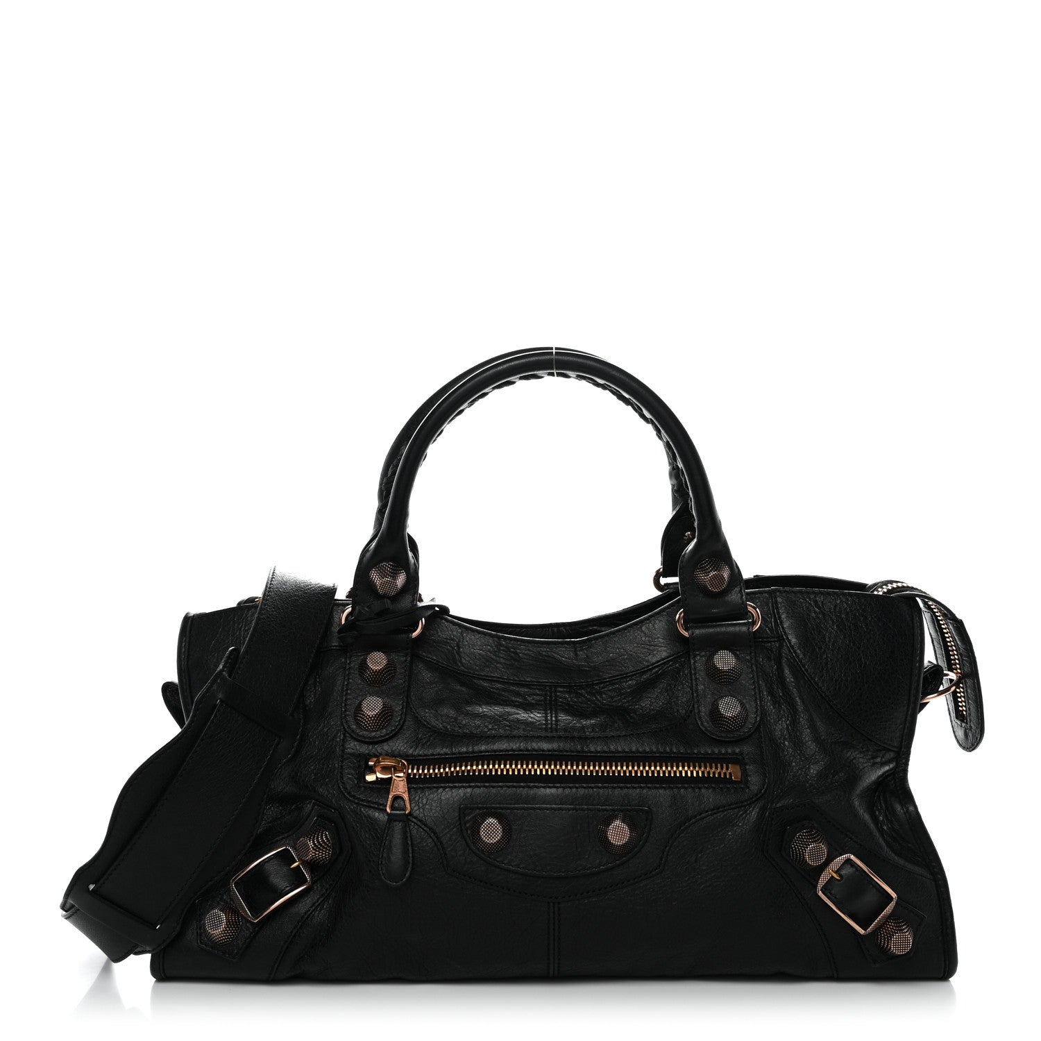 Balenciaga Agneau Giant 21 Rose Gold Hardware Part Time Black 1 of 13