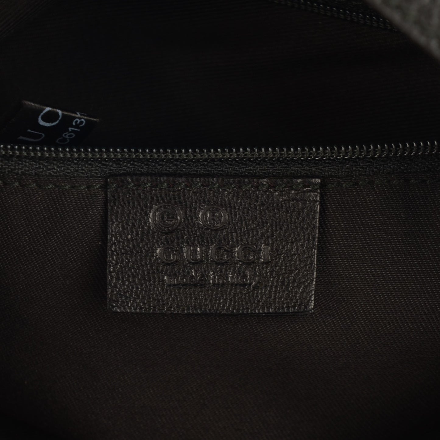 Guccissima Hobo Black