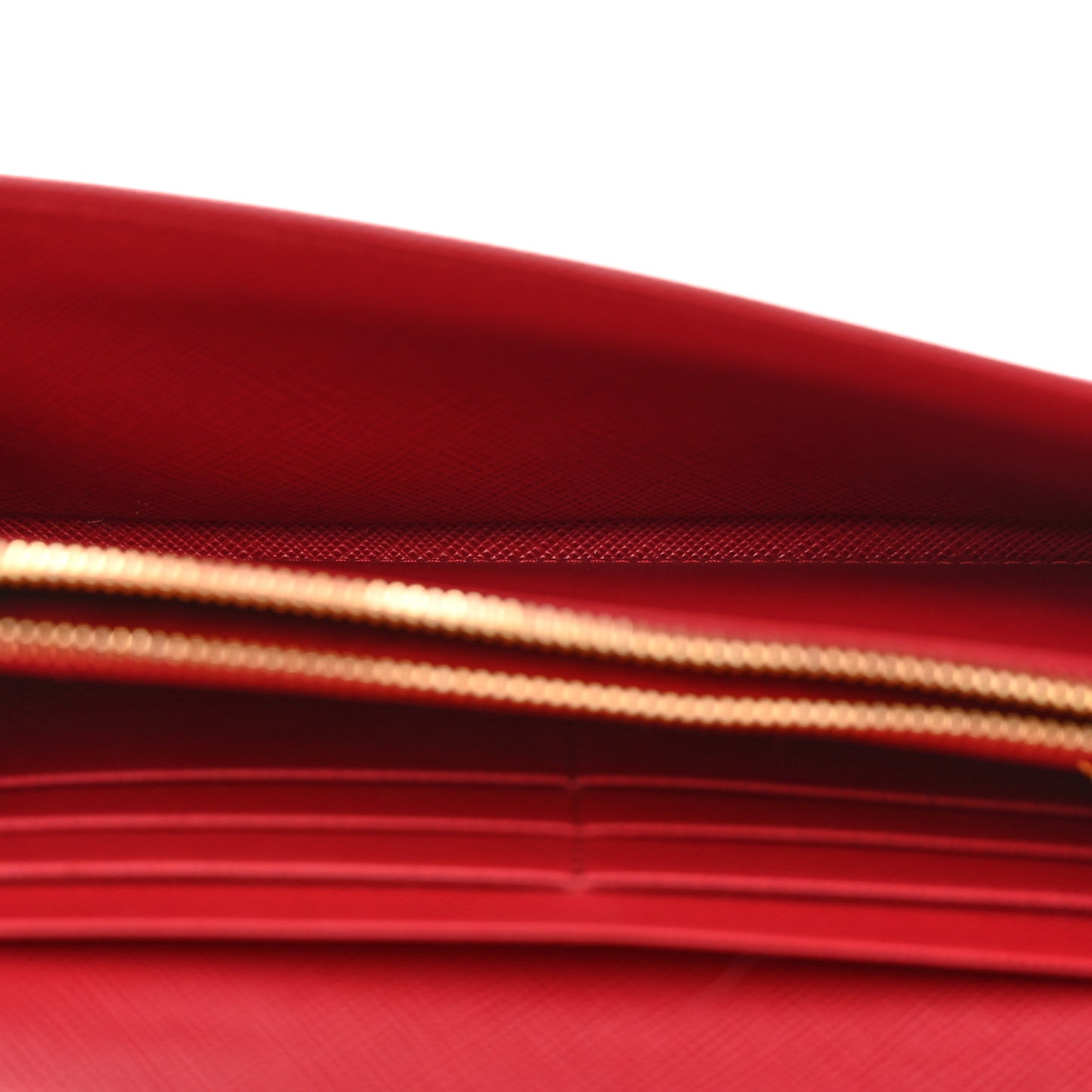 Saffiano Lock Portafogli Flap Wallet Fuoco