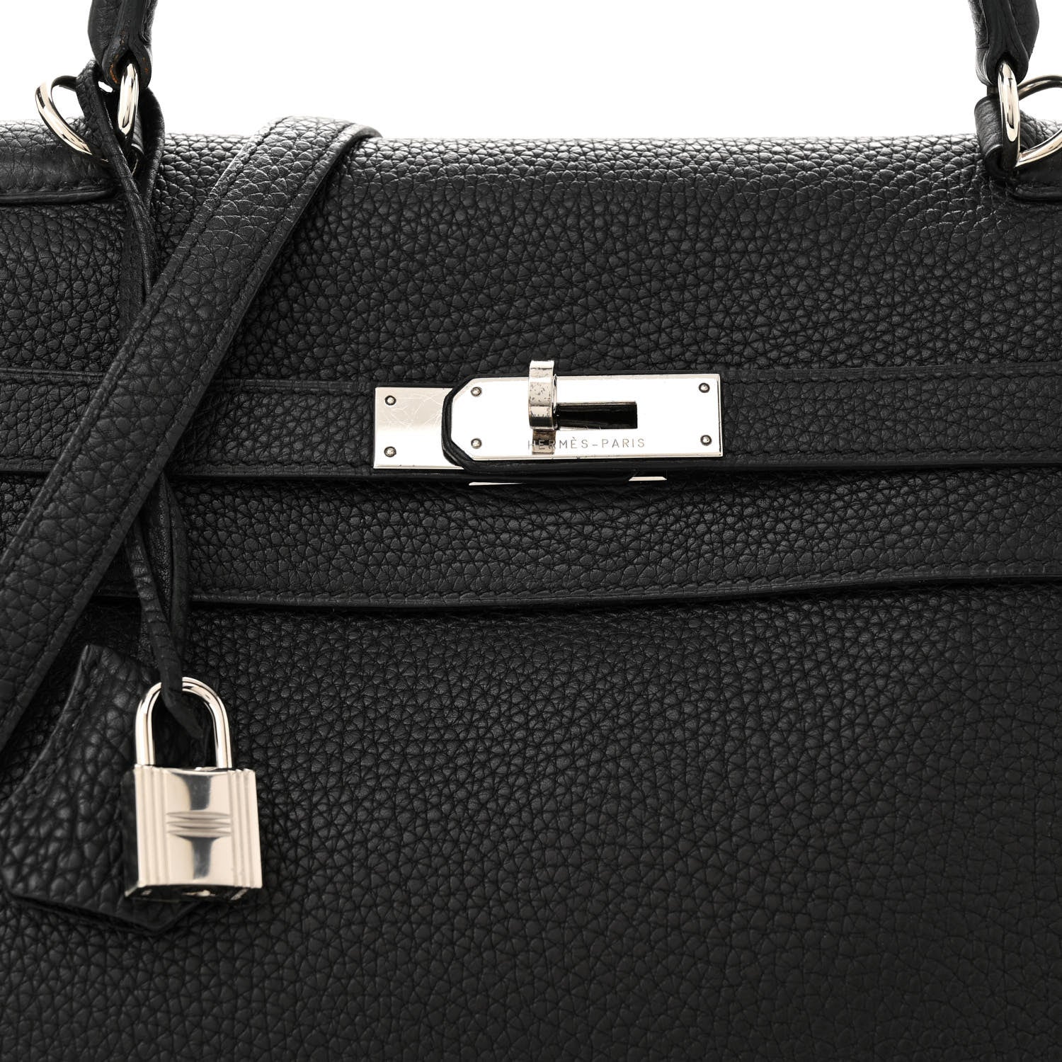 Hermes Togo Kelly Retourne 35 Black 8 of 11