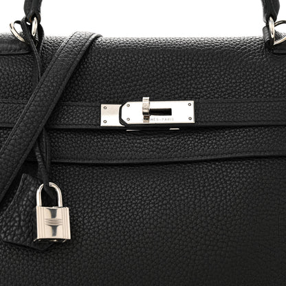 Hermes Togo Kelly Retourne 35 Black 8 of 11