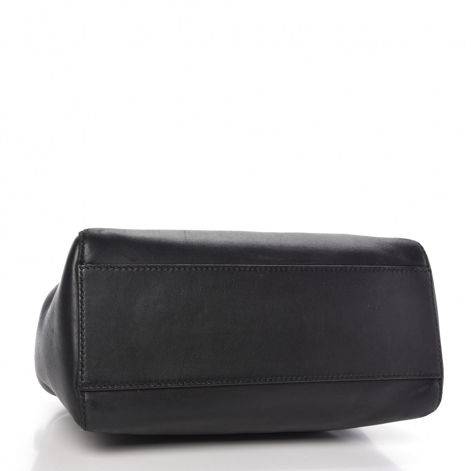 Fendi Nappa Mini Peekaboo Iconic Satchel Black 4 of 9