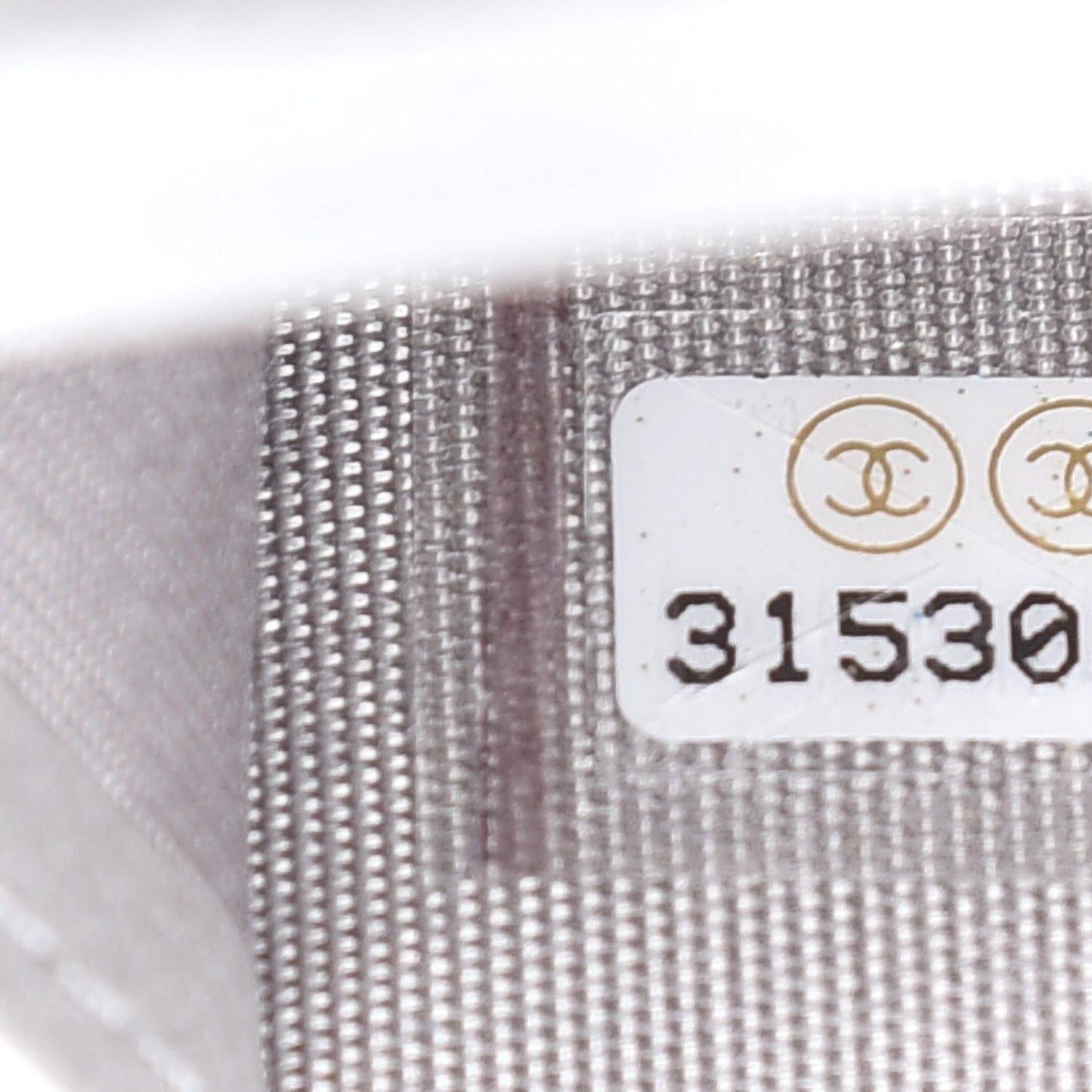 Caviar Quilted Miss Coco Clutch With Chain Grey