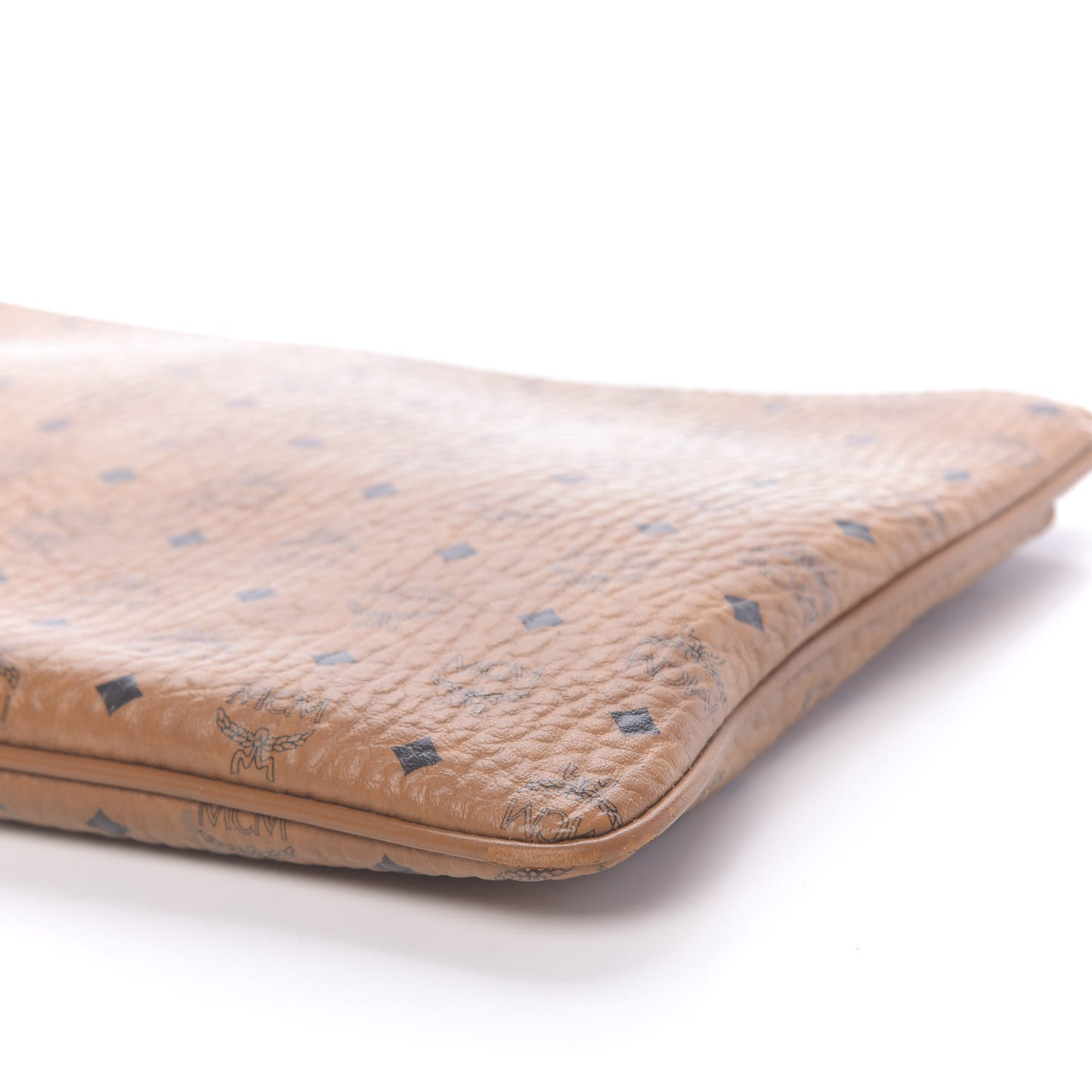 Visetos Medium Crossbody Pouch Cognac