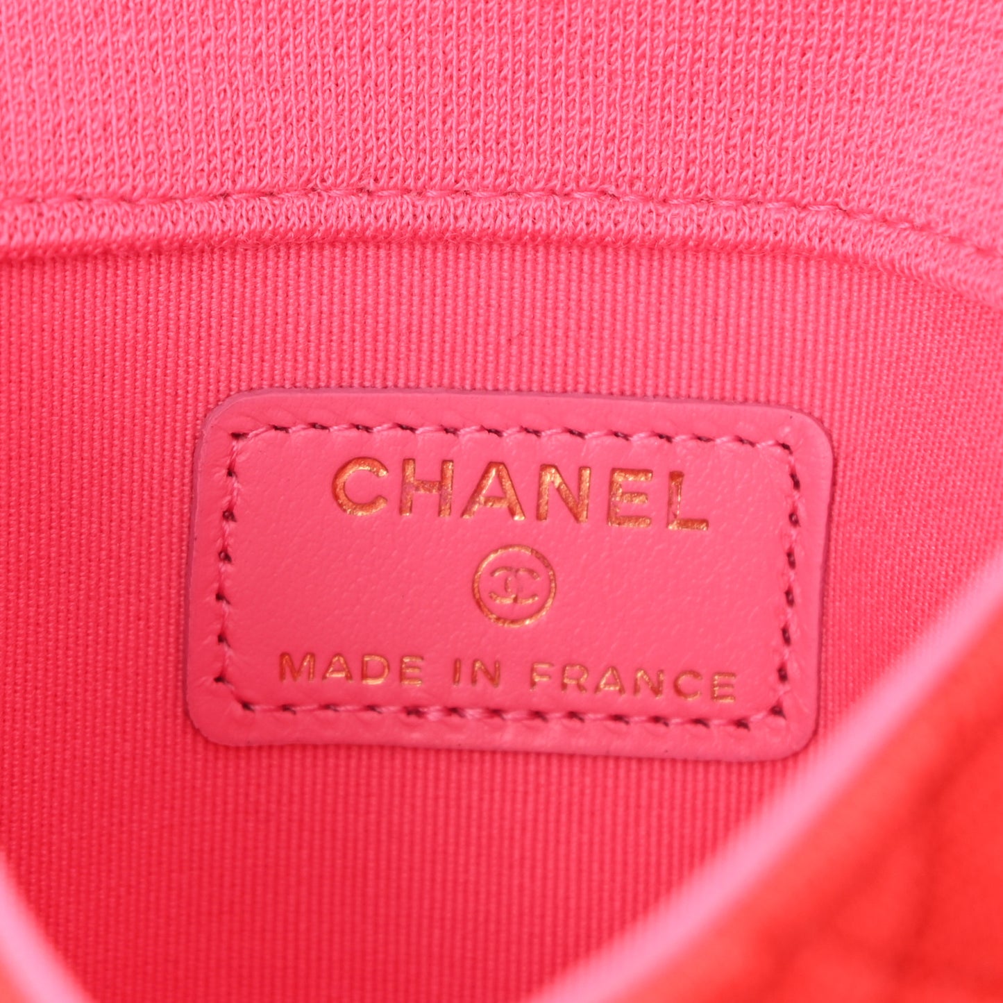 Jersey Quilted Micro Mini Flap Red