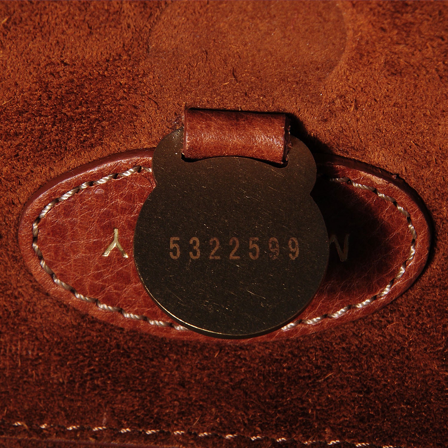 Mulberry Crocodile Embossed Bayswater Satchel Oak 7 of 10