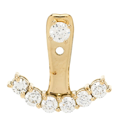 Anita Ko 18K Yellow Gold Diamond Earring Jacket 1 of 4