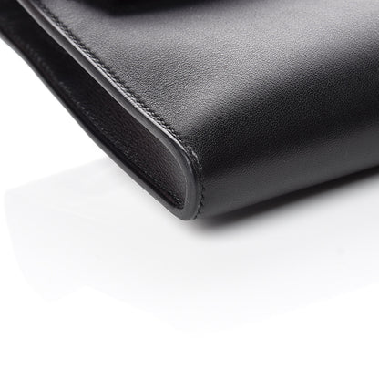 Hermes Swift Kelly Cut Clutch Pochette Black 8 of 10