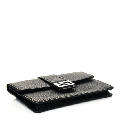 Fendi Cuoio Romano Selleria Baguette Belt Pouch Black 4 of 12