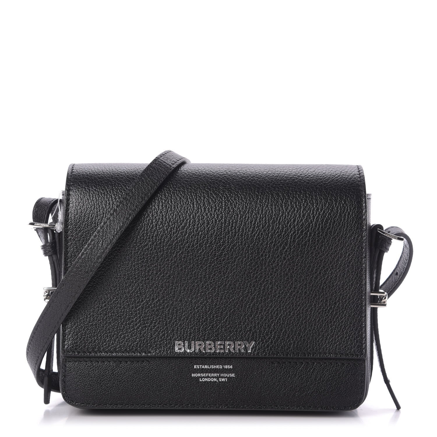 Burberry Goatskin Small Grace Bag Black 1 of 9