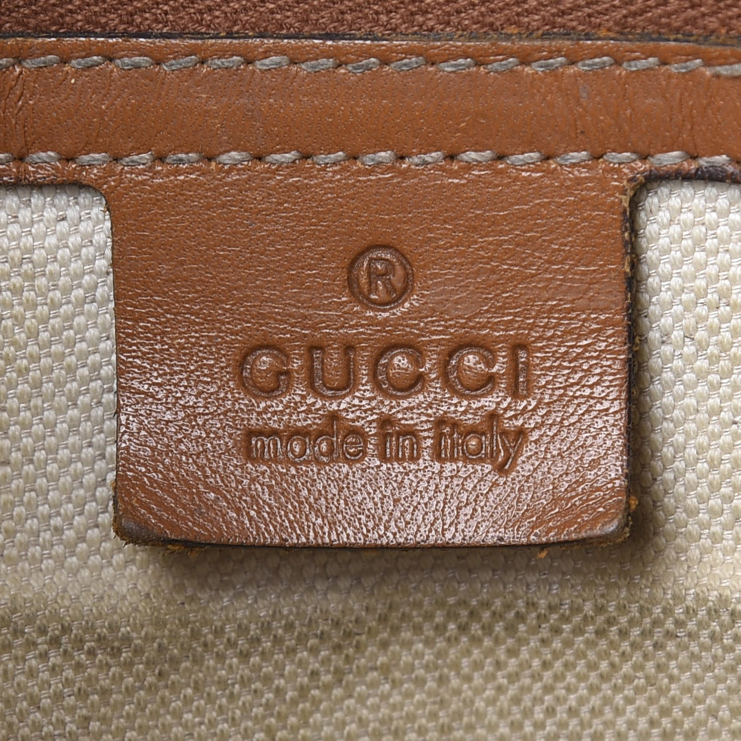 Gucci Monogram Vintage Web Medium Boston Tobacco 8 of 20