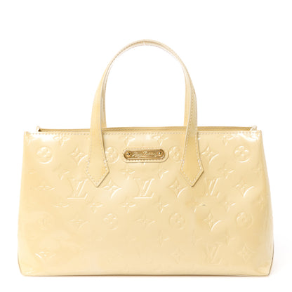 Louis Vuitton Vernis Wilshire PM Blanc Corail 1 of 16