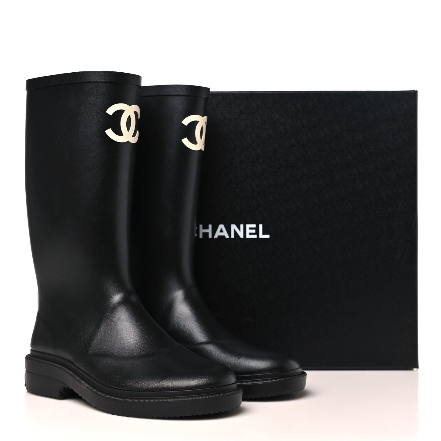 Caoutchouk CC High Boots 37 Black
