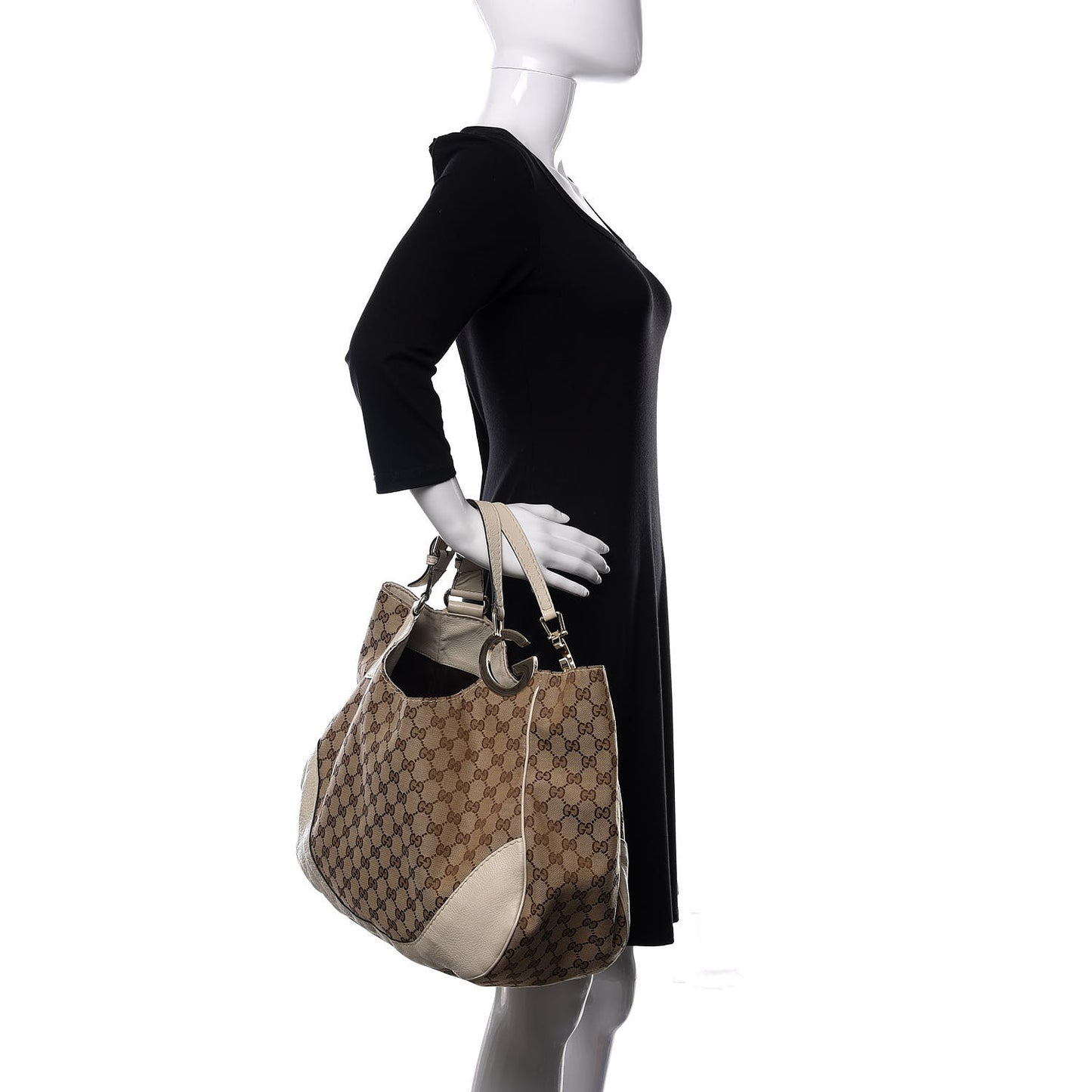 Monogram Charlotte Tote Off White