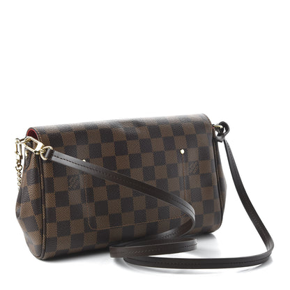 Louis Vuitton Damier Ebene Favorite MM 3 of 9