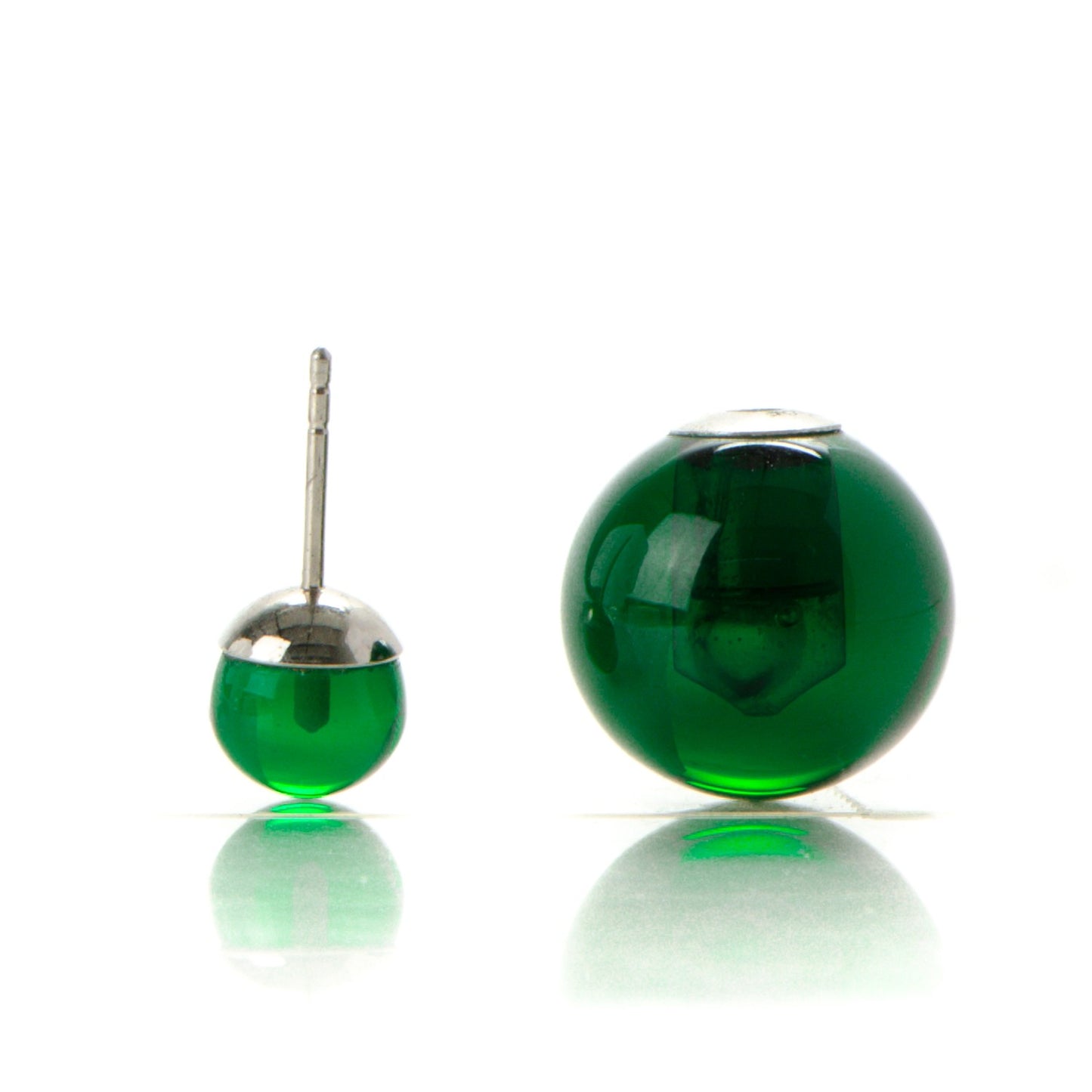 Mise En Dior Tribal Earrings Green
