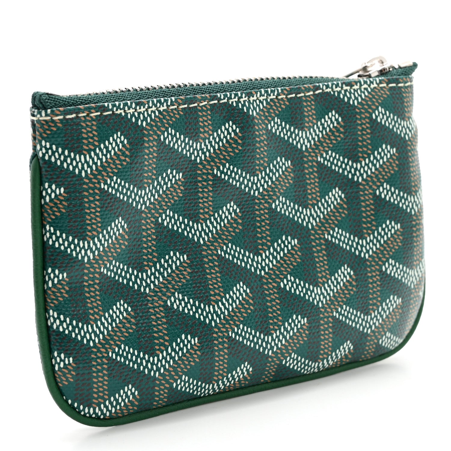 Goyard Goyardine Nano Senat Key Pouch Green 3 of 9