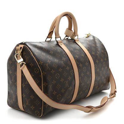 Louis Vuitton Monogram Keepall Bandouliere 45 2 of 12