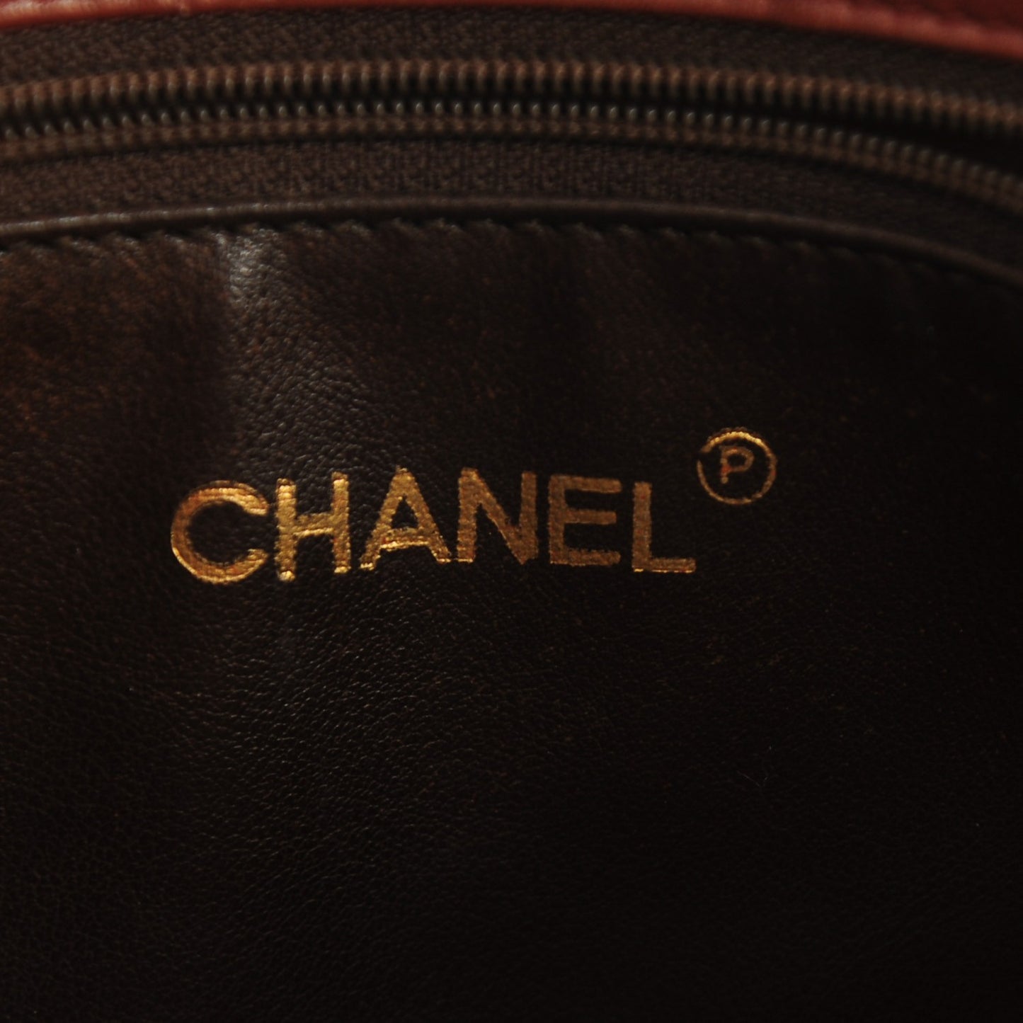 Lambskin Shopping Tote Brown