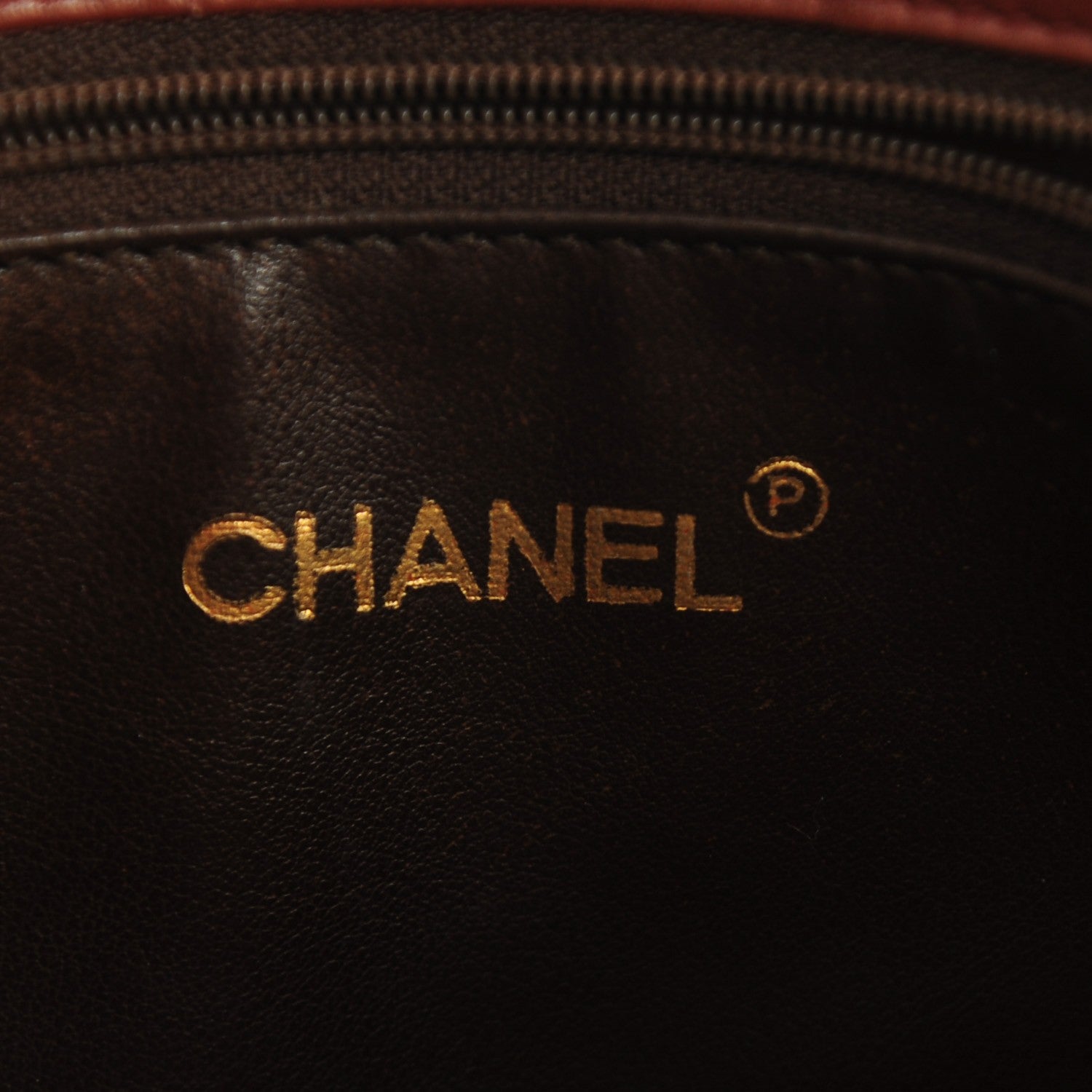 Chanel Lambskin Shopping Tote Brown 6 of 8