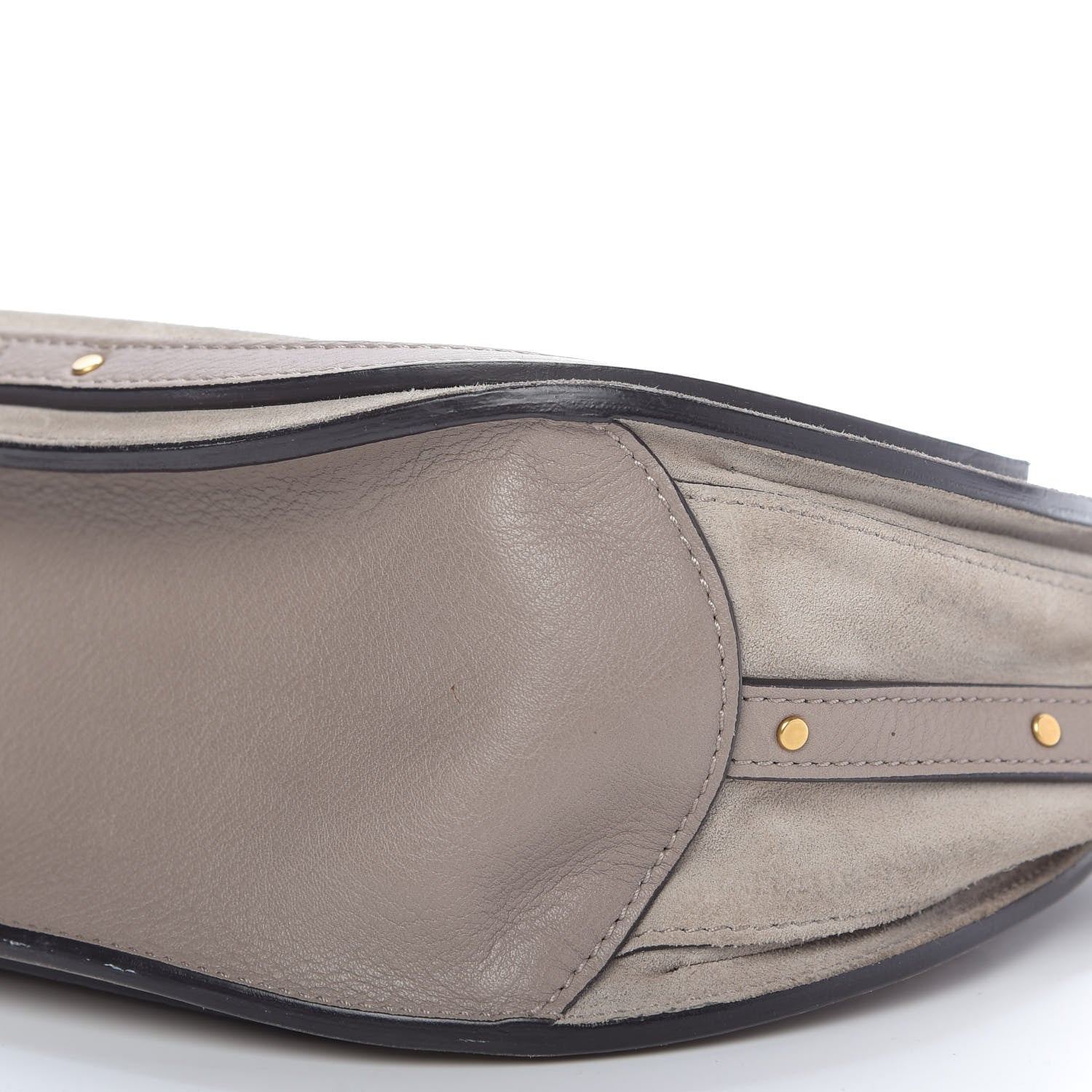Chloe Calfskin Suede Medium Pixie Shoulder Bag Motty Grey 7 of 11