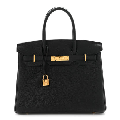 Hermes Togo Birkin 30 Black 1 of 11
