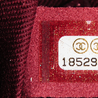 Chanel Iridescent Grained Calfskin Globe Trotter Vanity Case White 7 of 9