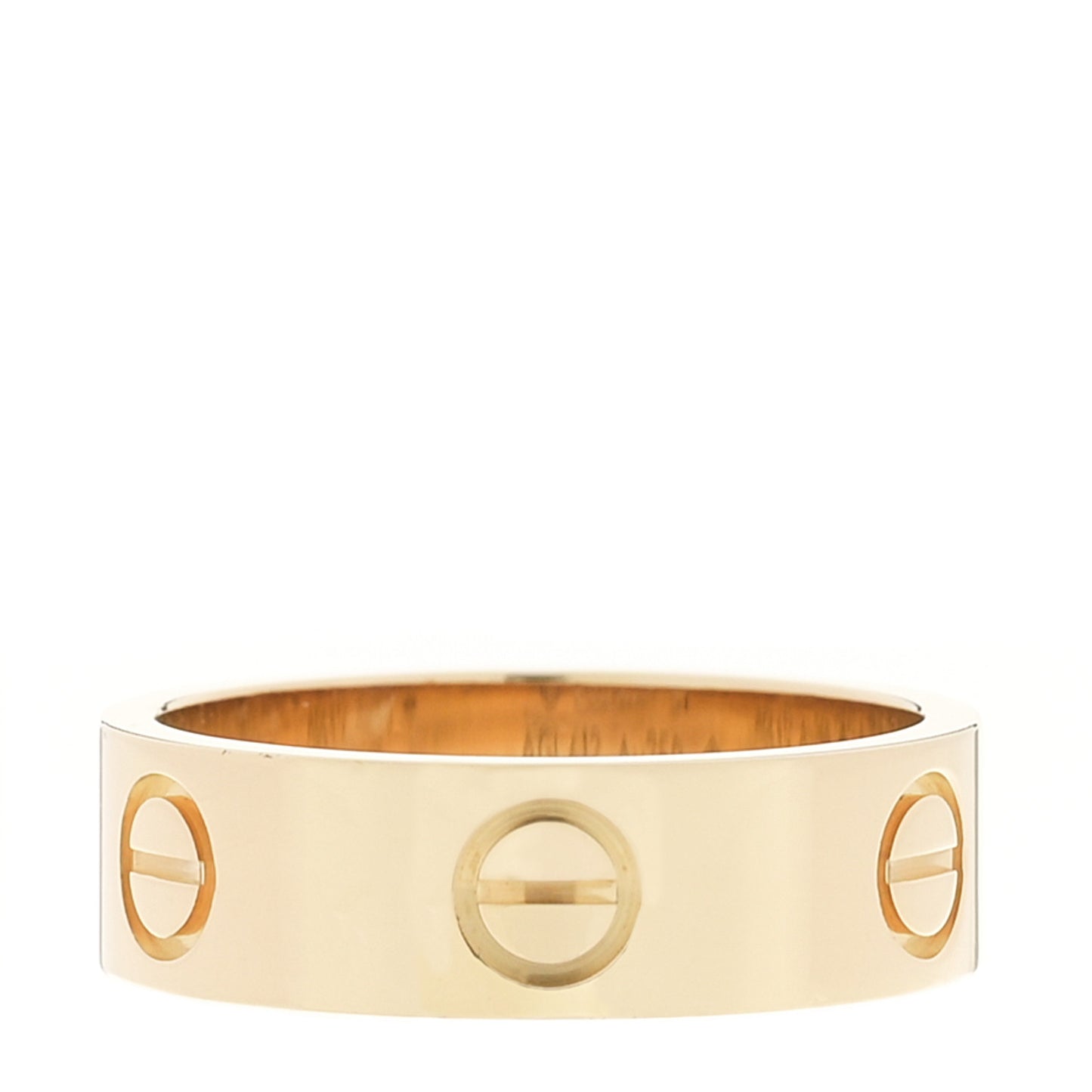 18K Yellow Gold 5.5mm LOVE Ring 51 5.75