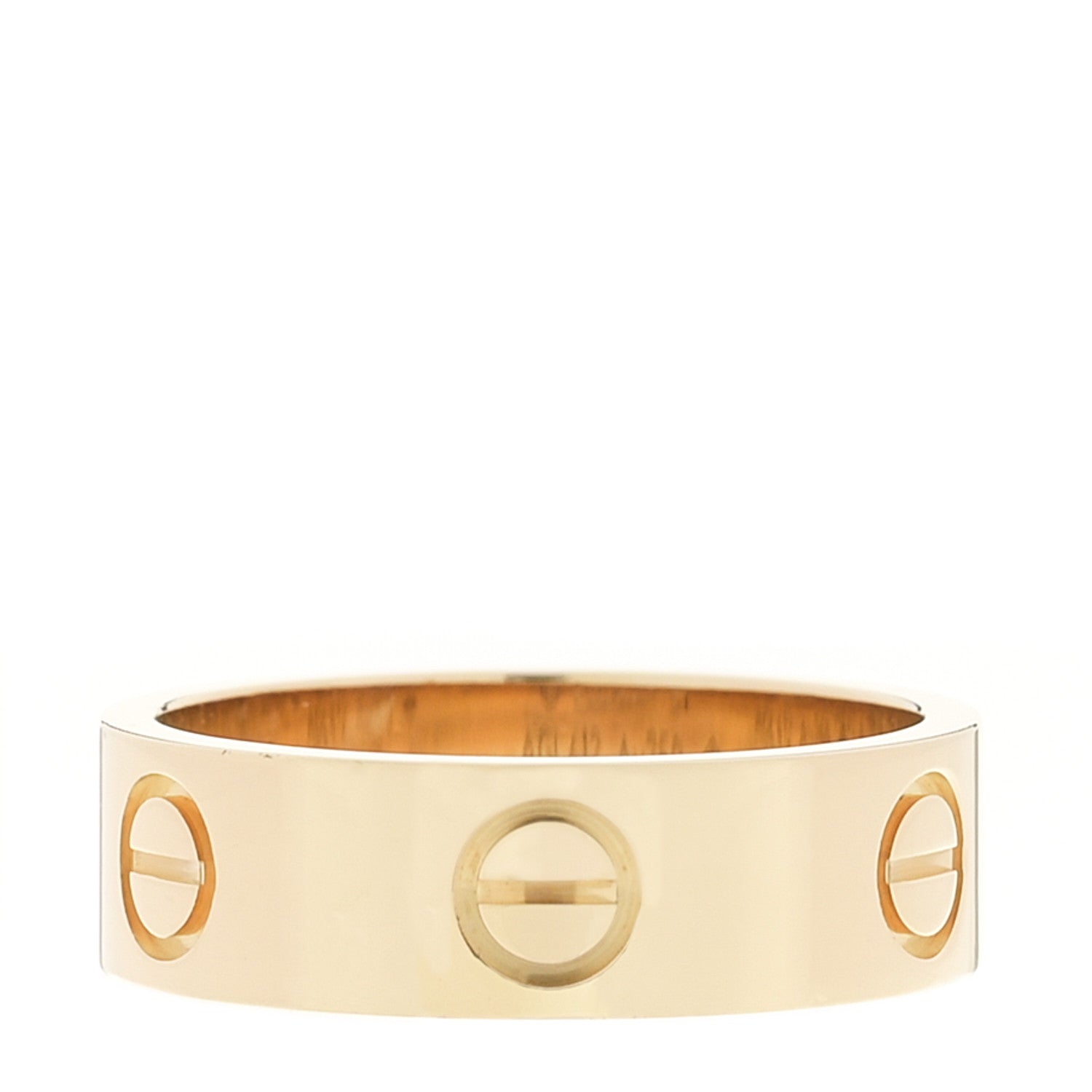 Cartier 18K Yellow Gold 5.5mm LOVE Ring 51 5.75 3 of 5